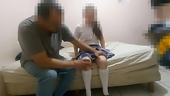 A Stunning Mexican Teenager Conspires With Her Neighbor To Receive A Gift, Engages In Sexual Activity With A Young Man From Sinaloa, And Records The Encounter In Their Own Home