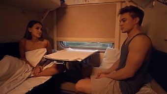 Amateur Babe Gets Fucked Hard On A Train By A Stranger