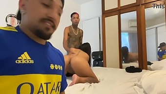 Pistolinha Anao Gets Rolled Up And Fucked With A Lot Of Dick At Home