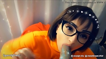 Velma Takes On A Big Monster And Gets A Satisfying Creampie