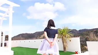 Enjoy The Sensual Movements Of Akane Sagara'S Bouncing Breasts In G-Milk'S Latest Video