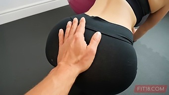 Hardcore Pov Video Of Teen With Big Tits Getting Anal Creampie In Gym