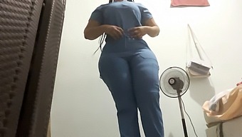 Bbw Nurses With Curvy Derrieres In Action