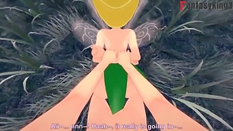 Tinker Bell And Another Fairy Engage In Sexual Activity While Another Fairy Observes | Peter Pank | Short (Full On Red)