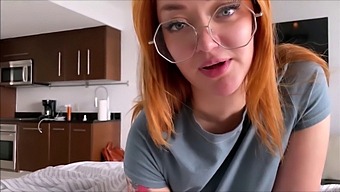 Teenage Step Sister Gives A Hot Blowjob And Gets A Facial - High Definition Video