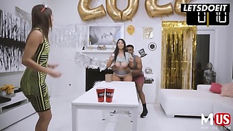 Busty Violet Myers Celebrates Her Birthday With A Steamy Bbc Threesome